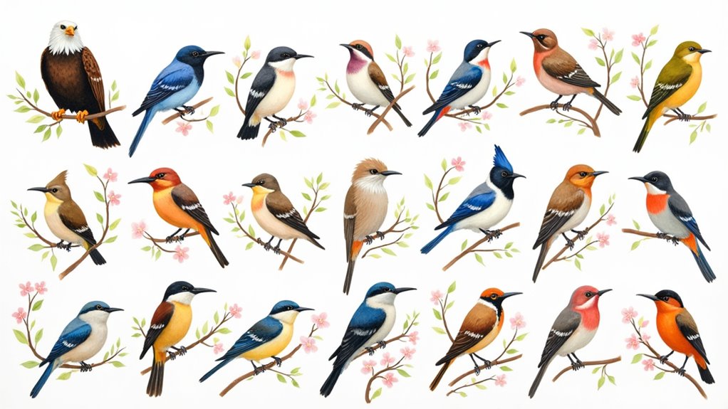 wildlife inspired bird artwork